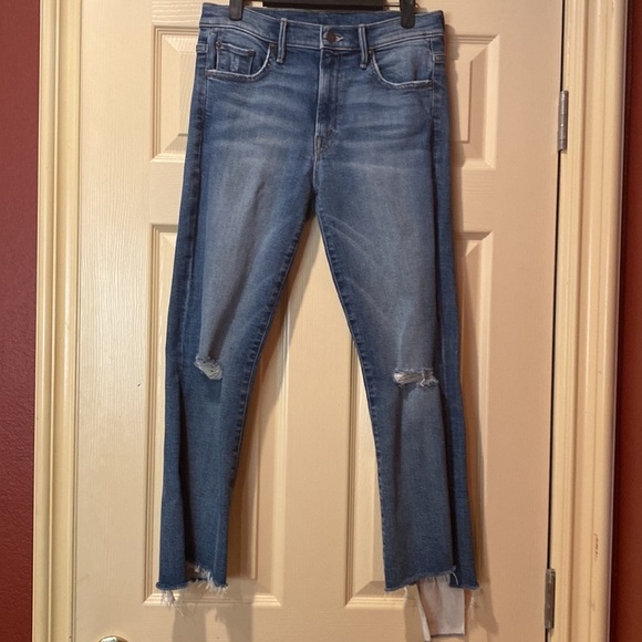 Mother Denim Insider Crop Step Fray NWOT - Picture 8 of 15